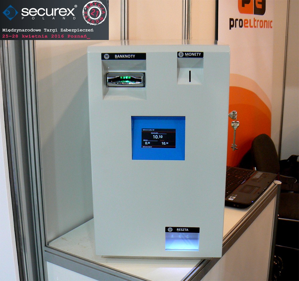 2016 04 securex  - Opłatomat Cash Box 100